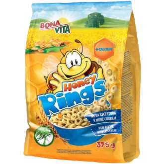 Honey Rings - Honey cereal rings (375 g)