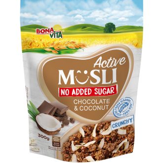 Müsli no added sugar chocolate & coconut (300 g)