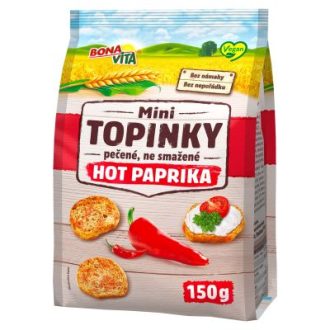 Mini topinky o smaku papryki (150 g)
