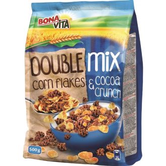 DOUBLE MIX (Corn Flakes & Cocoa Crunch)(500 g)