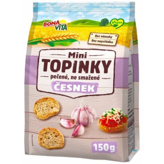 Mini topinky o smaku czosnkowym (150 g)