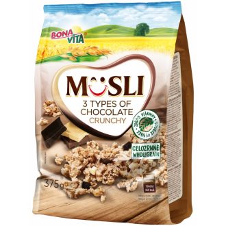MÜsli with 3 types of Chocolate (375 g)