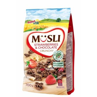 MÜsli with Chocolate and Strawberries (700 g)