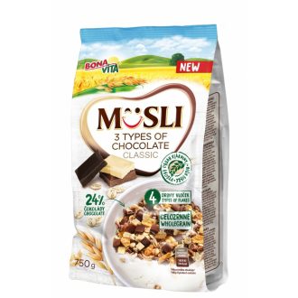 Müsli 3 types of chocolate (750 g)